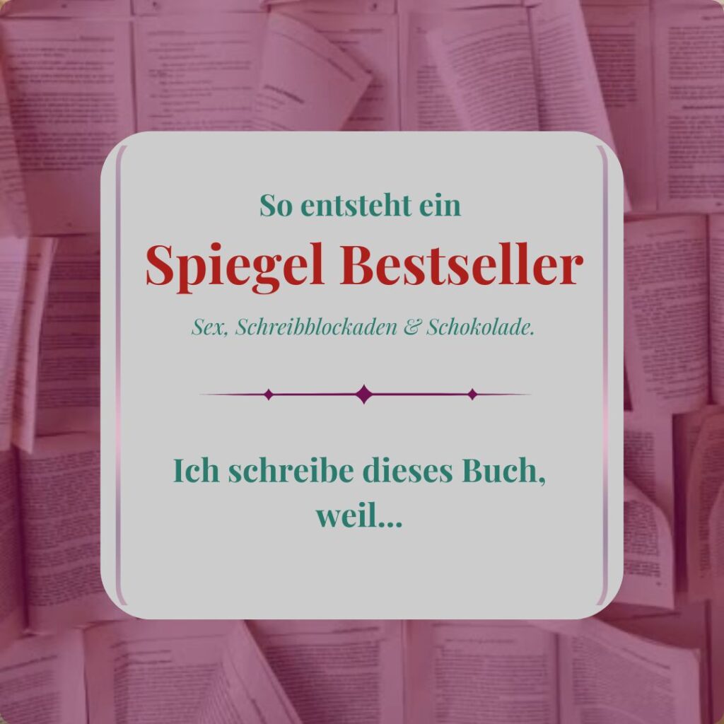 feelTalk-Blog: Ich schreibe dieses Buch, weil...
