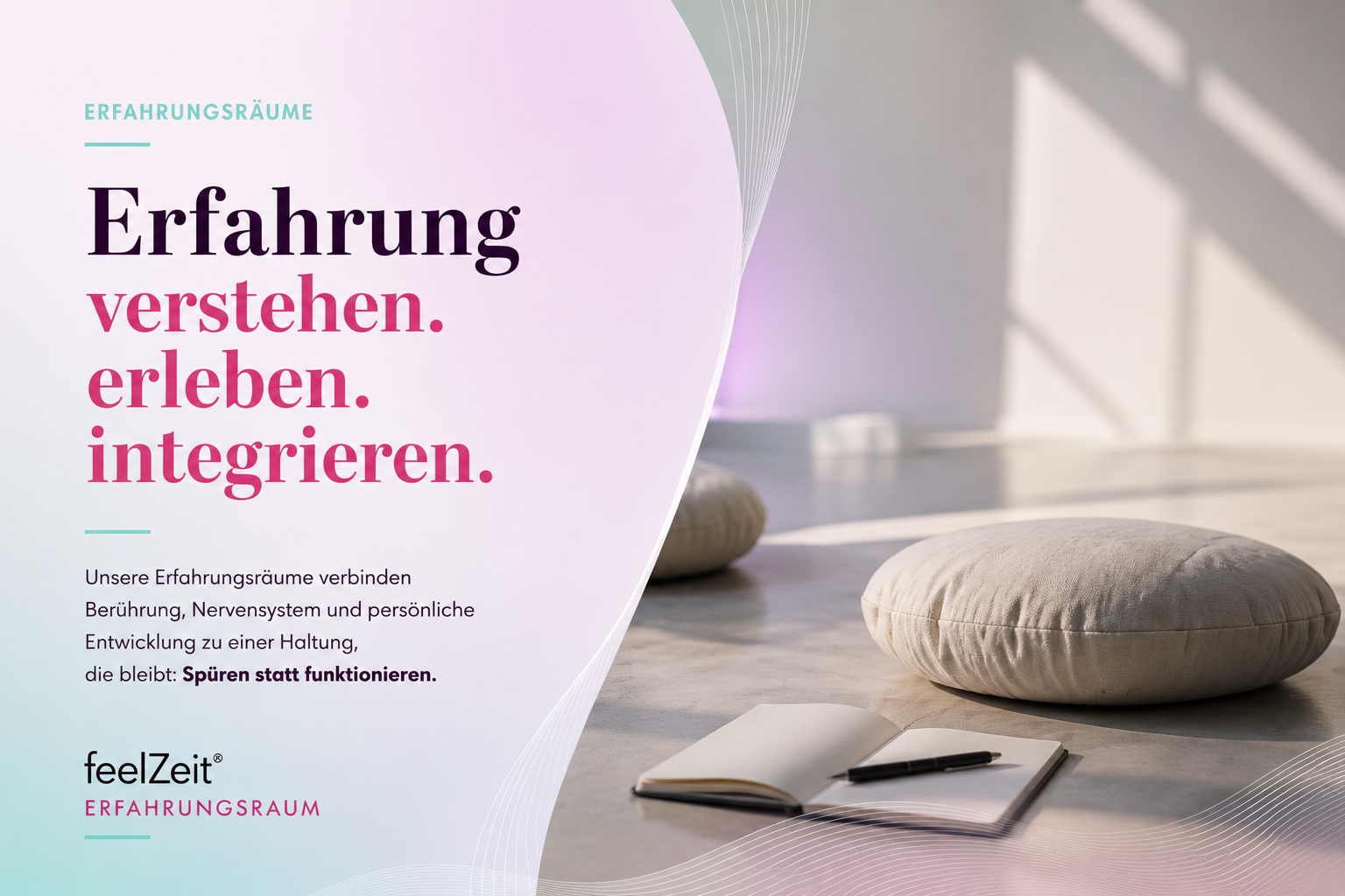 feelZeit Erfahrungsraum