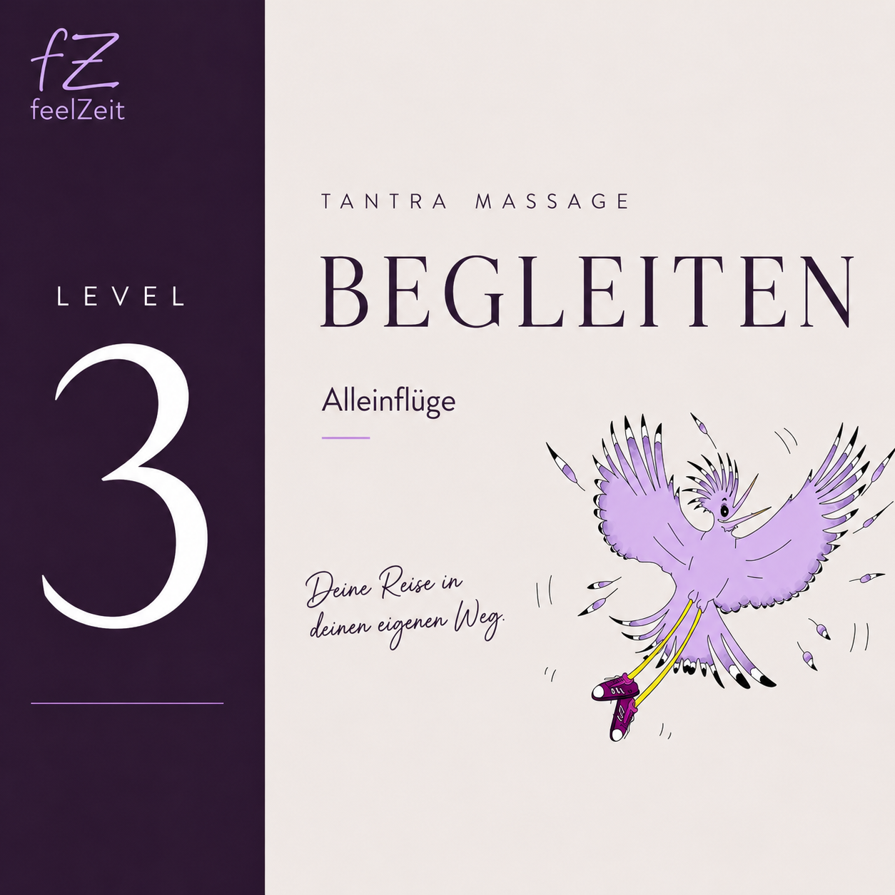 Alleinflüge - Level 3 der feelZeit Ausbildung