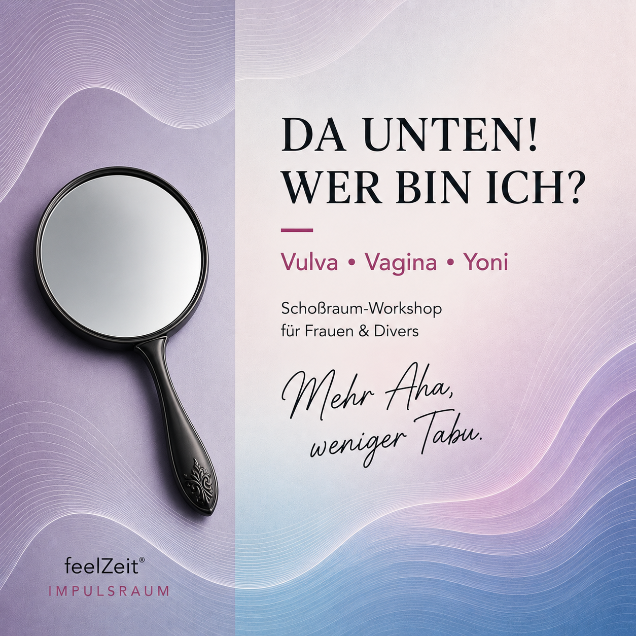Da unten! Wer bin ich?