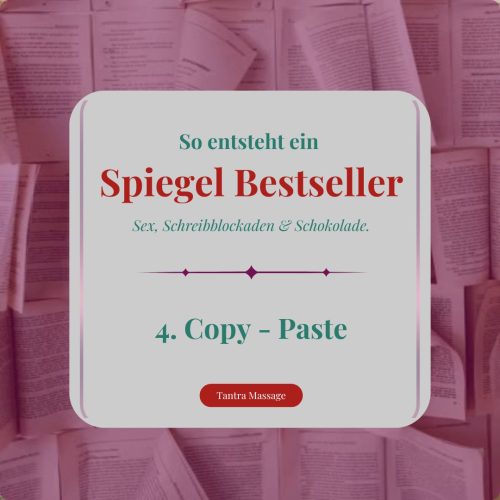 feelTalk-Blog: Copy & Paste...so entsteht ein Spiegel Bestseller