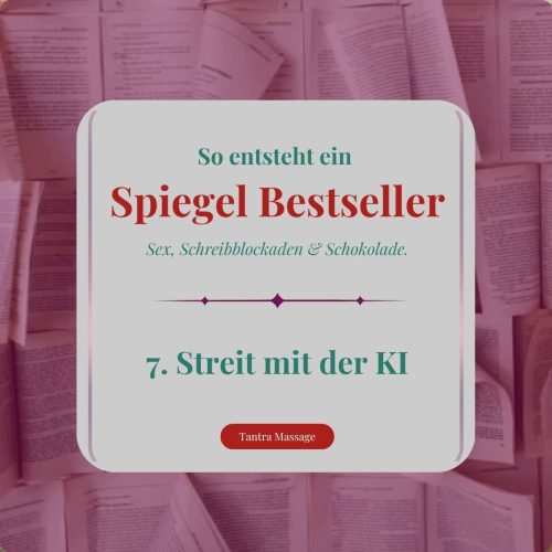 Streit mit der KI - Wie ein Spiegel-Bestseller entsteht